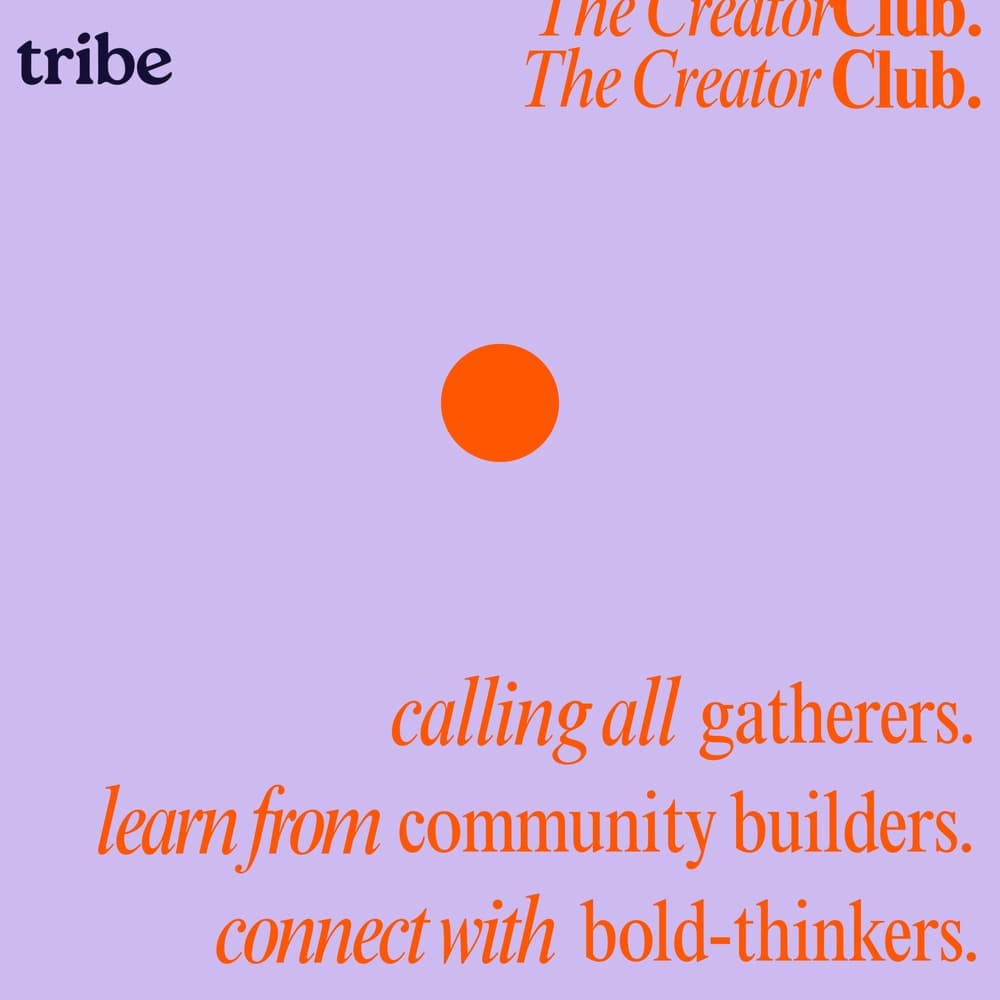 The Creator Club: Community Founders Panel Evening