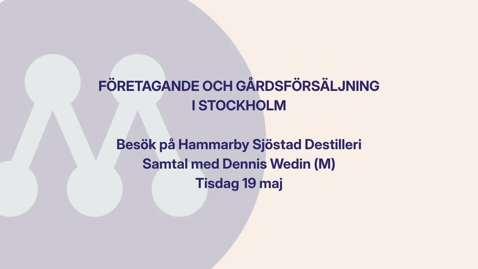 Besök på Hammarby Sjöstad Destilleri med Dennis Wedin