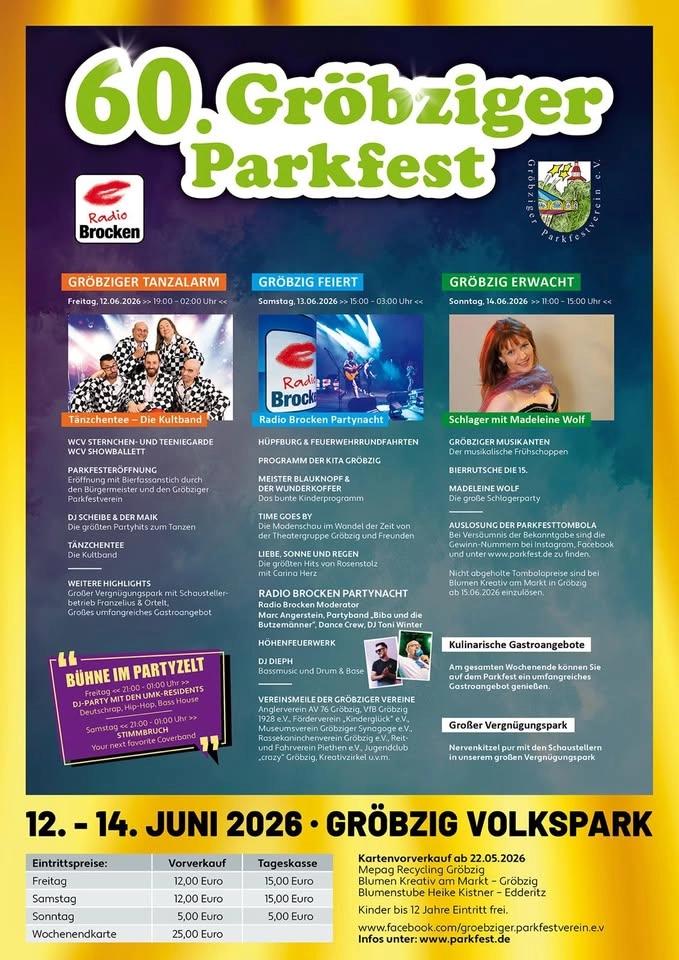 60. Gröbziger Parkfest