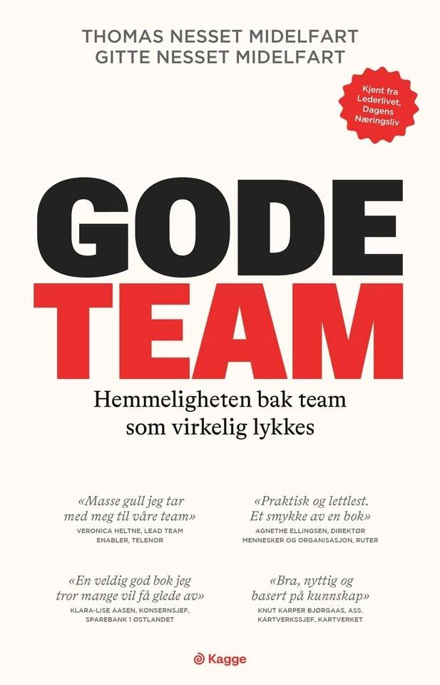 Boklansering - GODE TEAM. Hemmeligheten bak teamene som virkelig lykkes