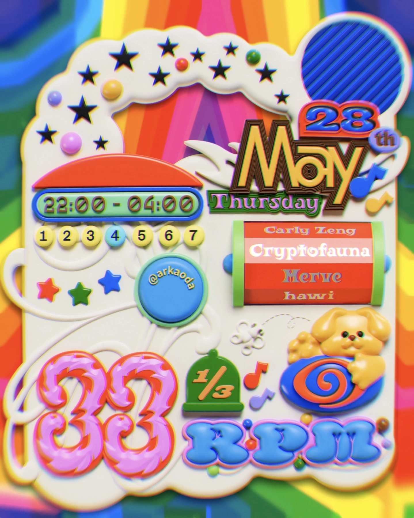 33 ⅓ rpm