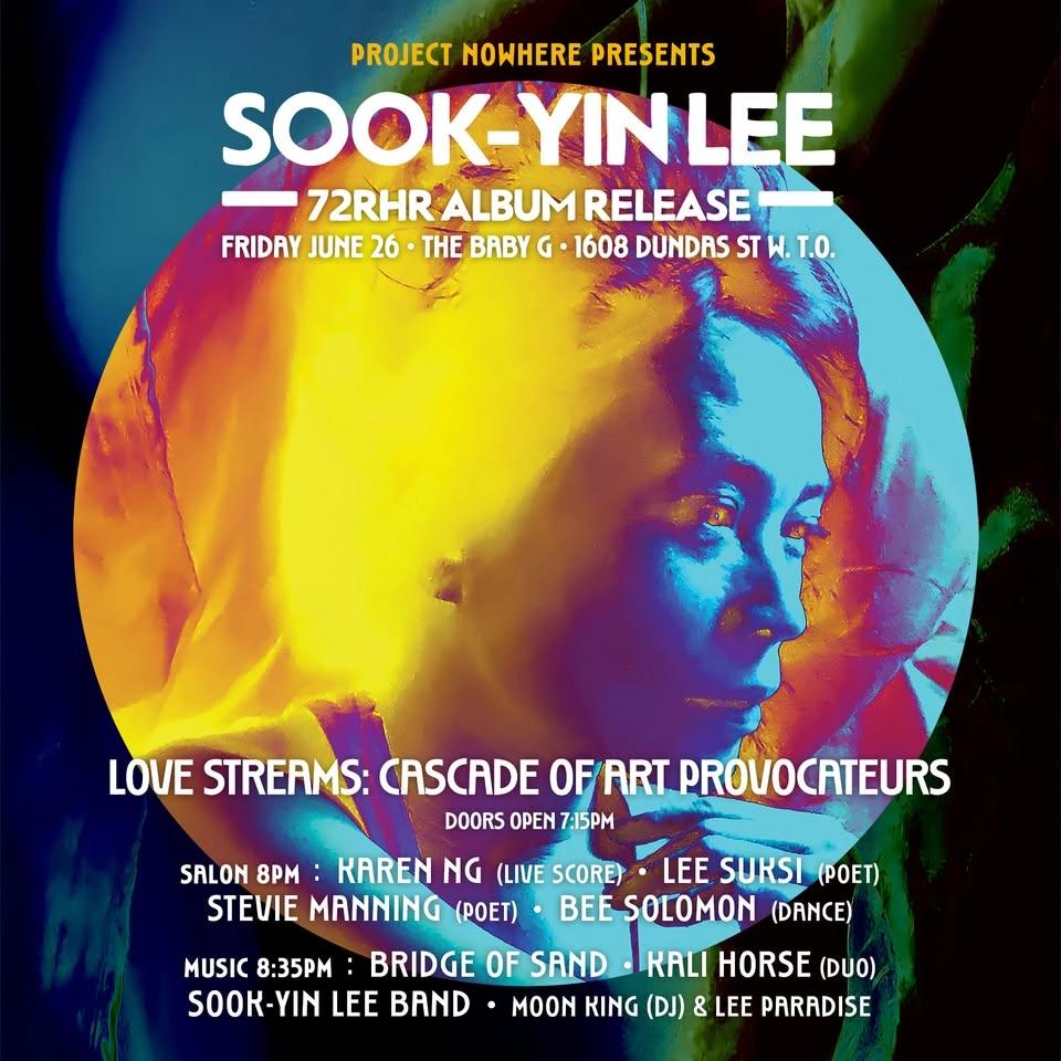 Sook-Yin Lee 72RHR Album Release
