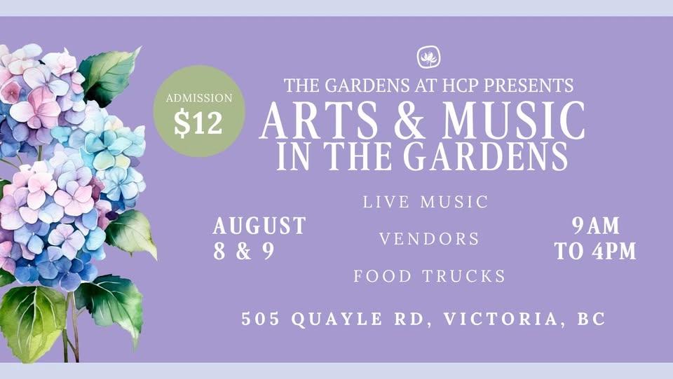 Arts & Music in The Gardens 2026