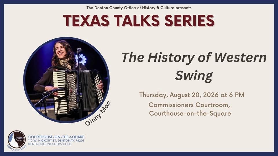 Texas Talks: The History of Western Swing with Ginny Mac