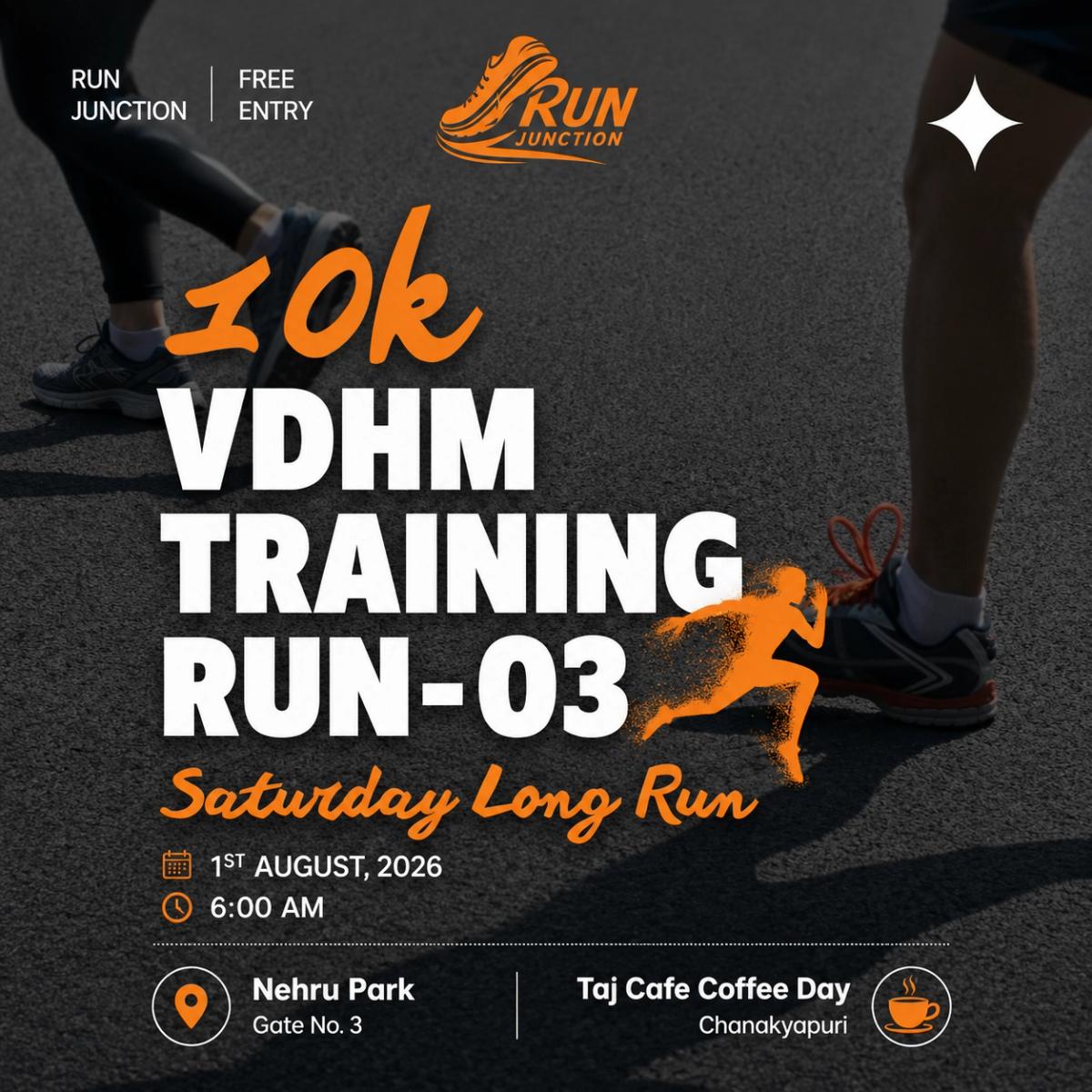🏃 10K VDHM TRAINING RUN – 03 | Saturday Long Run 10K