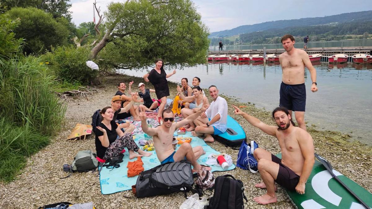 🌞 Sunset, Snacks & Spontaneous Speaking – WintiSpeakers Summer Party