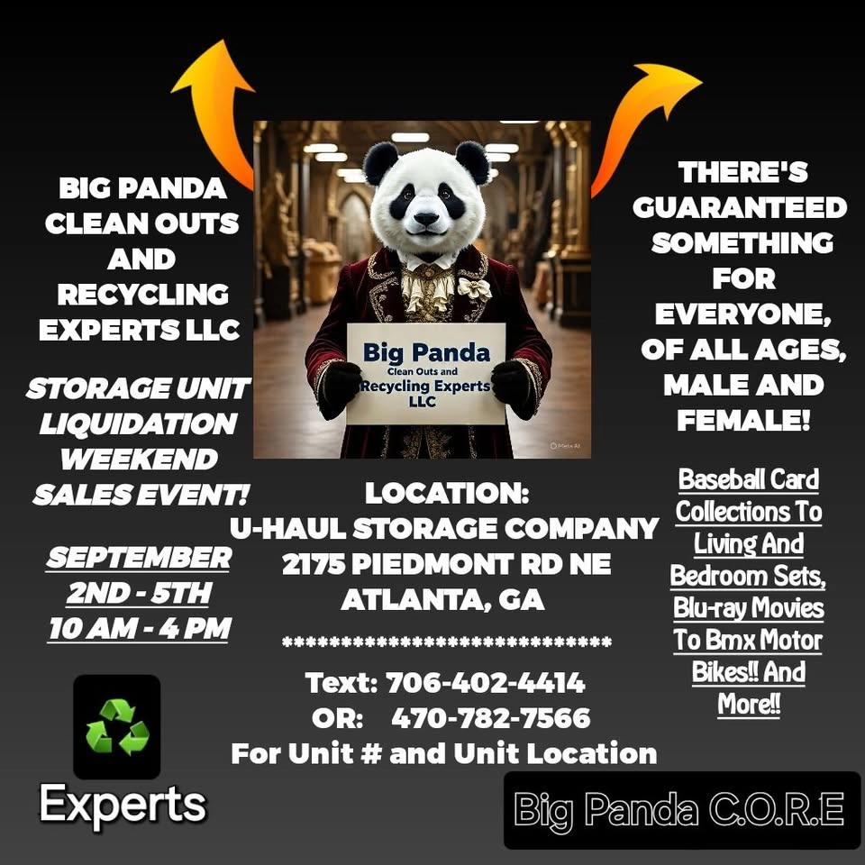 Storage Unit Liquidation Weekend Sales Event!