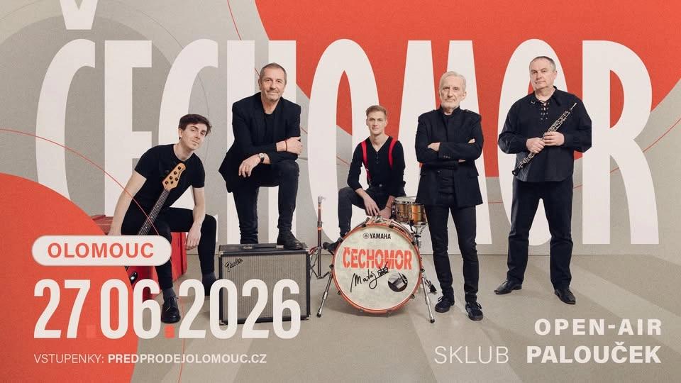 Čechomor – letní koncert 2026 | Olomouc