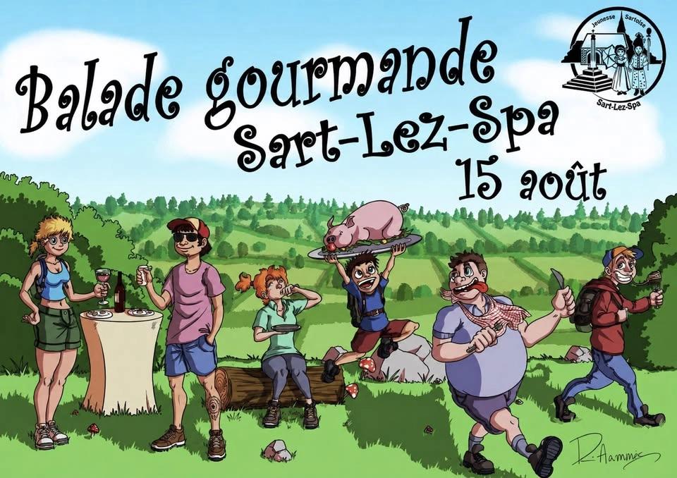 La balade gourmande // 15 août 2026 // Sart-Lez-spa
