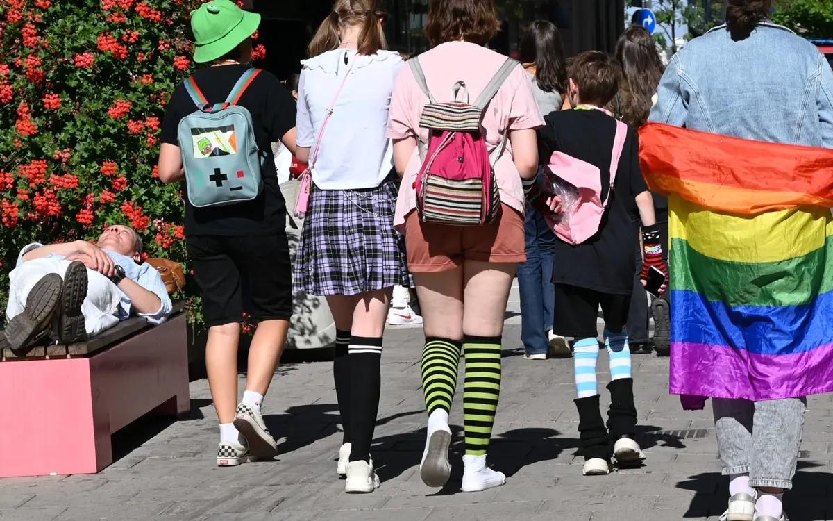 Pridetema – Kolla på Prideparaden