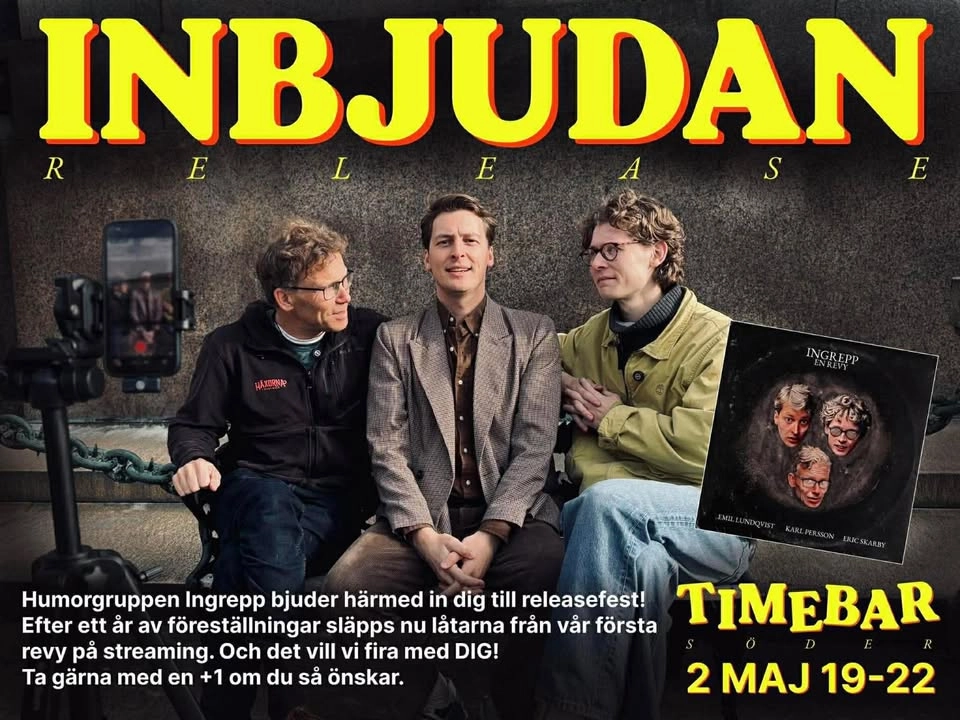 Ingrepp bjuder in: Releasefest!