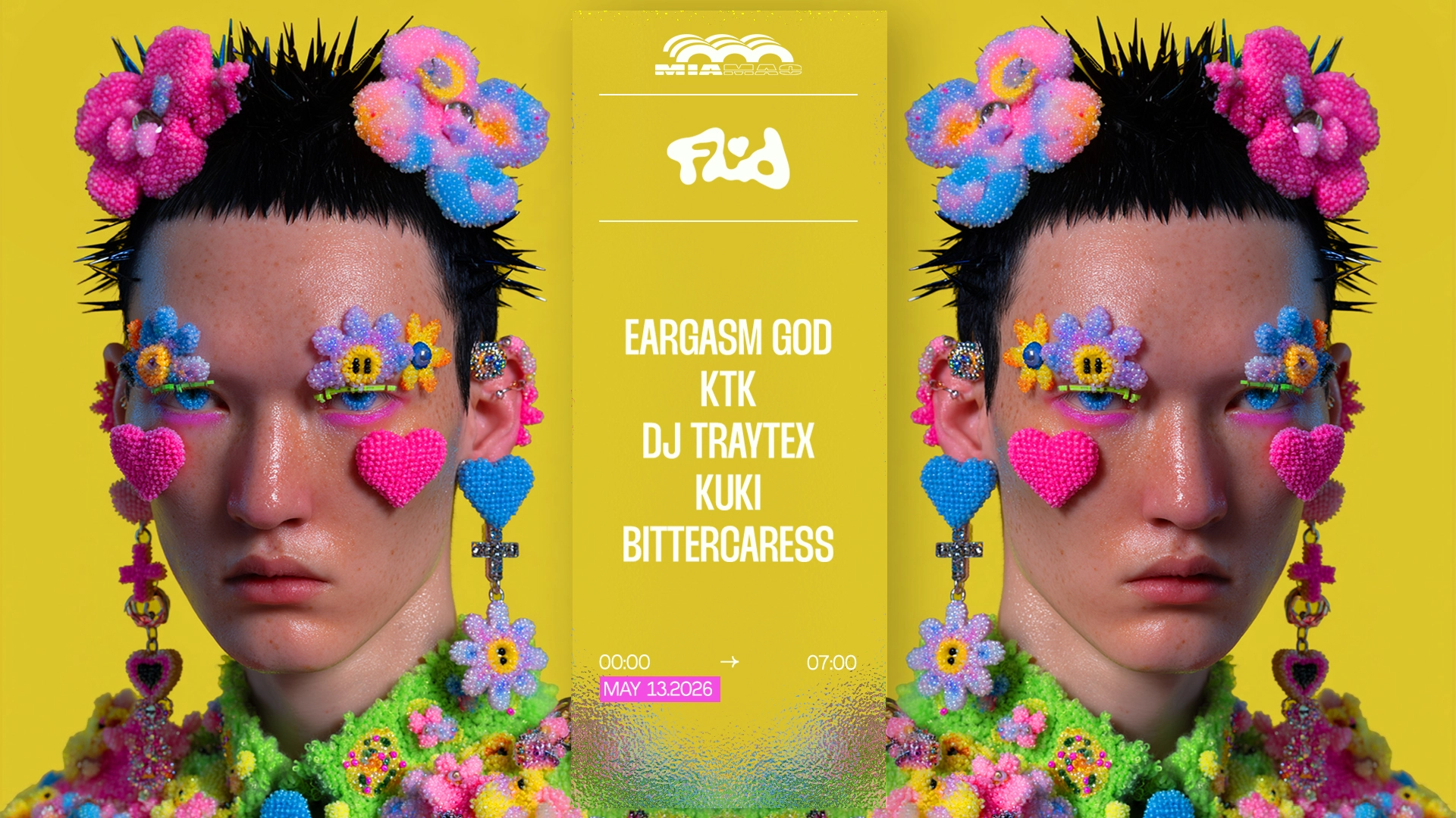 Fluid: EARGASM GOD, DJ Traytex, Ktk, BitterCaress & Kuki