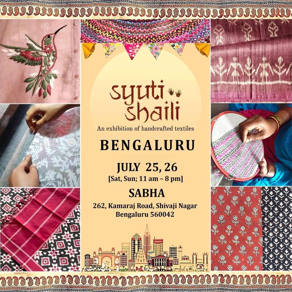 Syuti Shaili, Bengaluru 2026 (Venue: Sabha, Dates: July 25, 26)