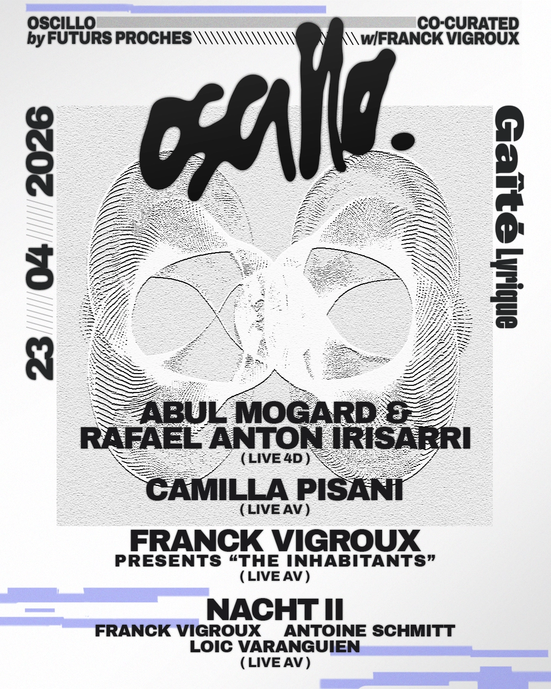 OSCILLO - Abul Mogard, Rafael Anton Irisarri, Franck Vigroux, Camilla Pisani