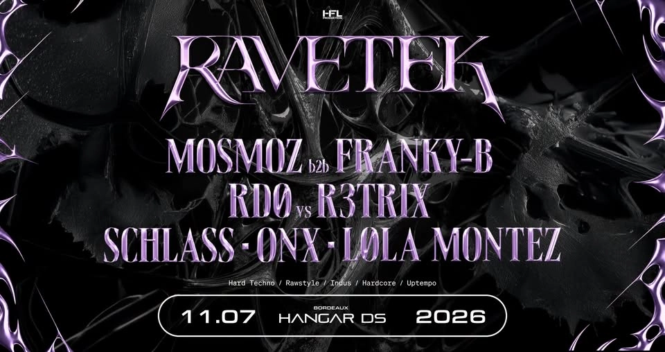 RAVETEK // MOSMOZ b2b FRANKY-B - RDØ vs R3TRIX - SCHLASS - ONX - LØLA MONTEZ