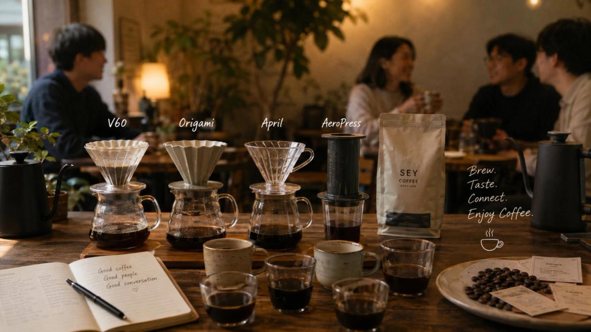 🇺🇸 Hand Brew Coffee Workshop & Specialty Coffee Tasting ☕