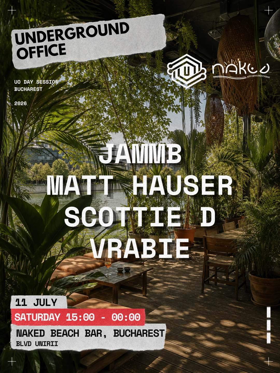 Underground Office x Naked Beach Bar