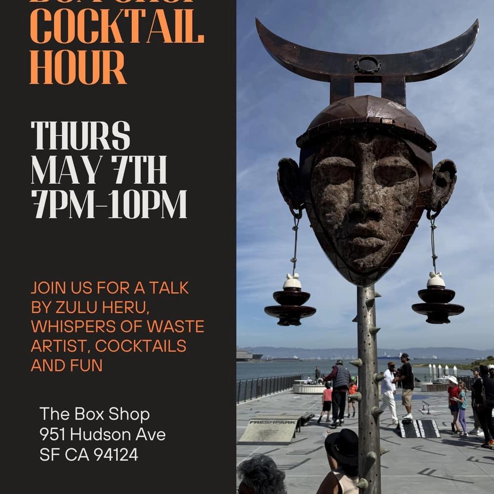 Box Shop Cocktail Hour with Zulu Heru