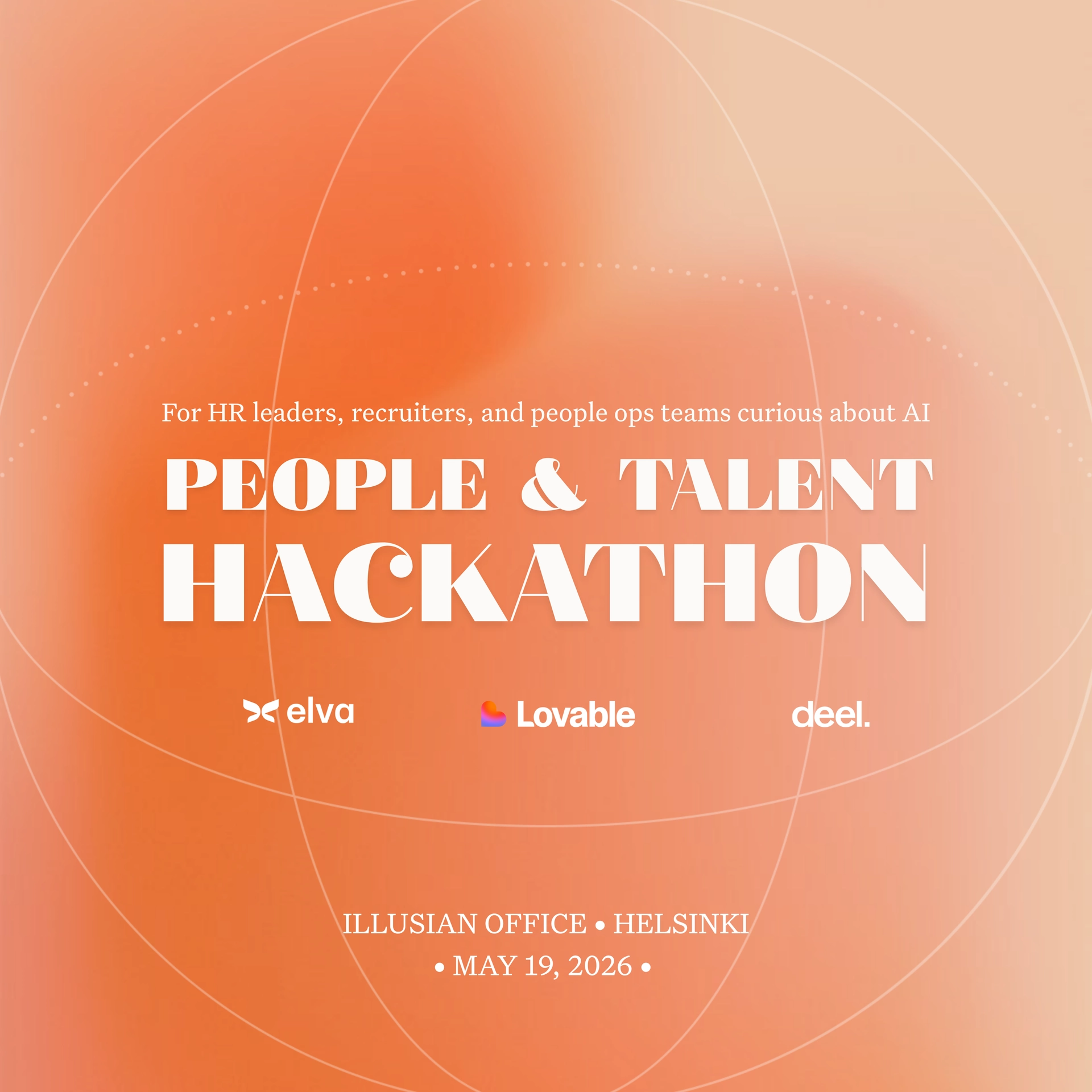 HELSINKI: Elva x Lovable x Deel – People & Talent Hackathon