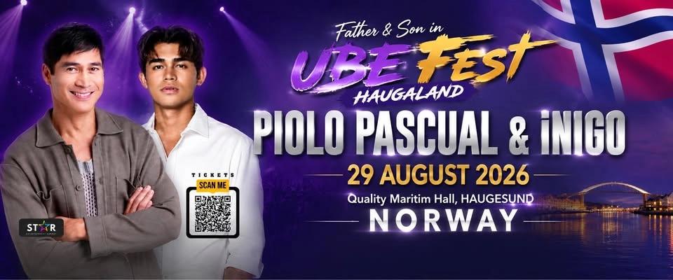 PIOLO PASCUAL & INIGO PASCUAL Live in HAUGESUND, NORWAY