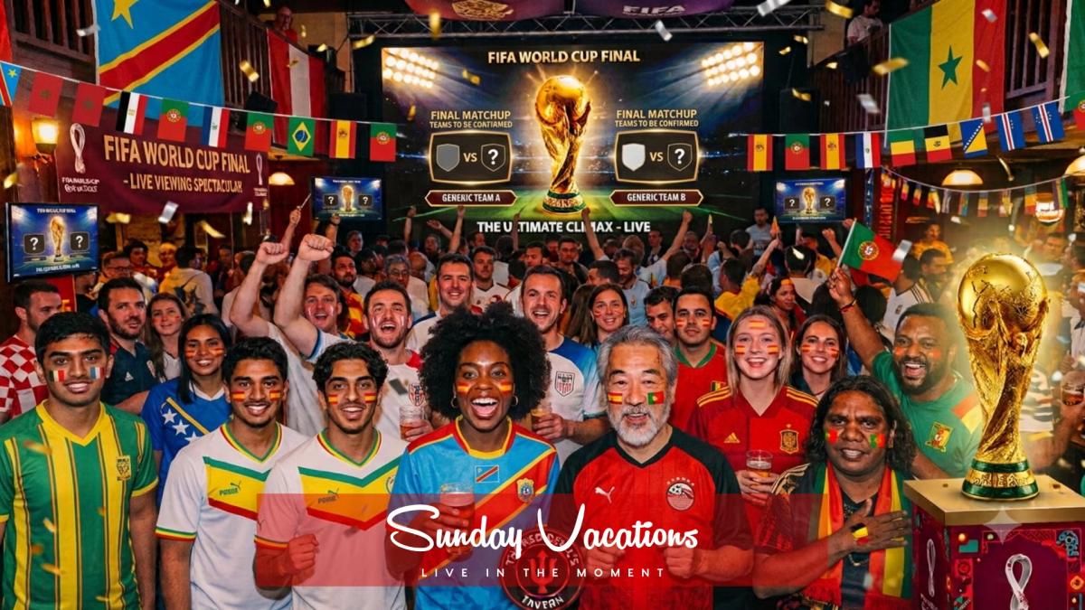 ⚽ World Cup Finals Watch Party 🎉🔥