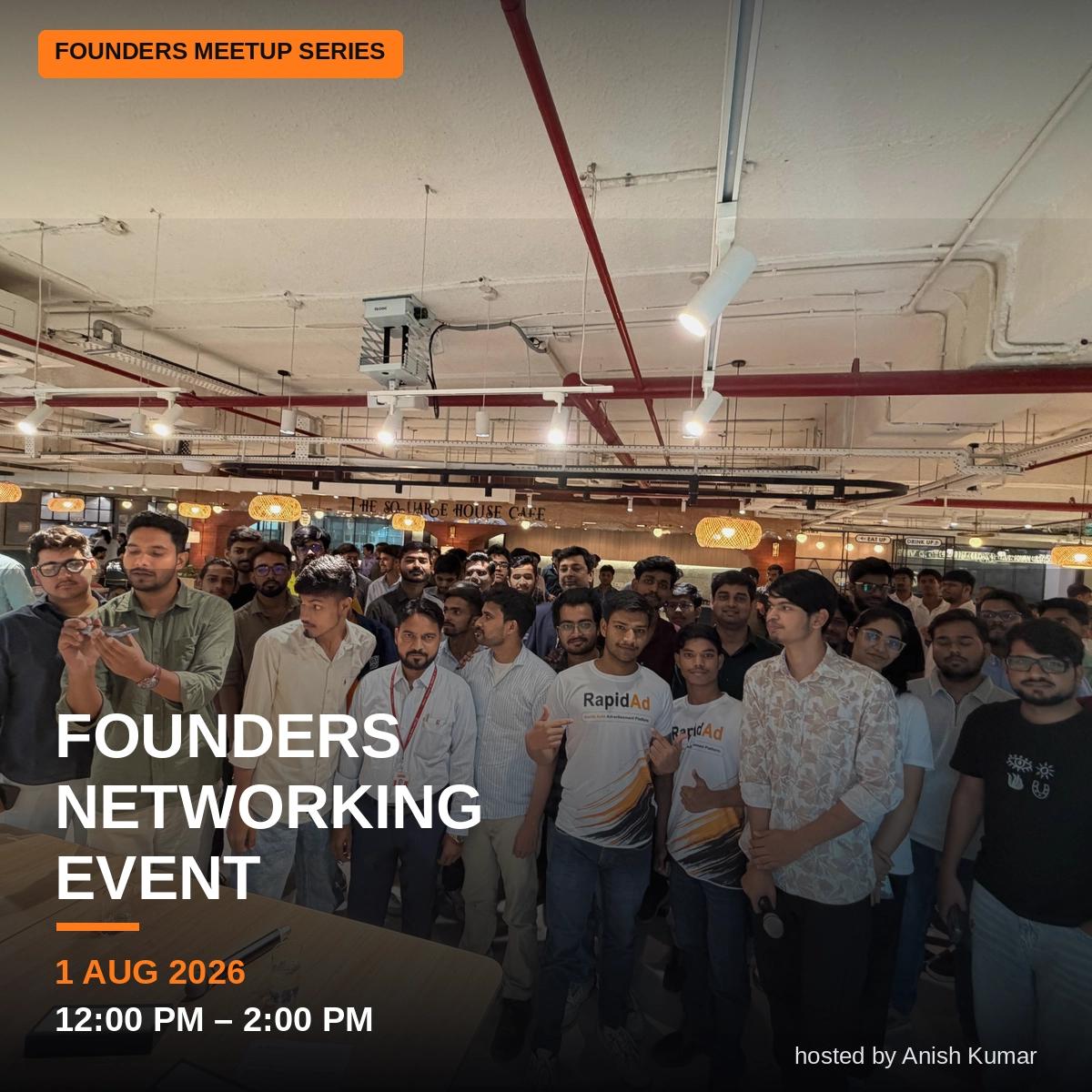 Startup & Investor Get-Together 🚀