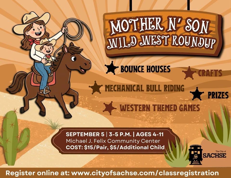 Mother N' Son Wild West Roundup