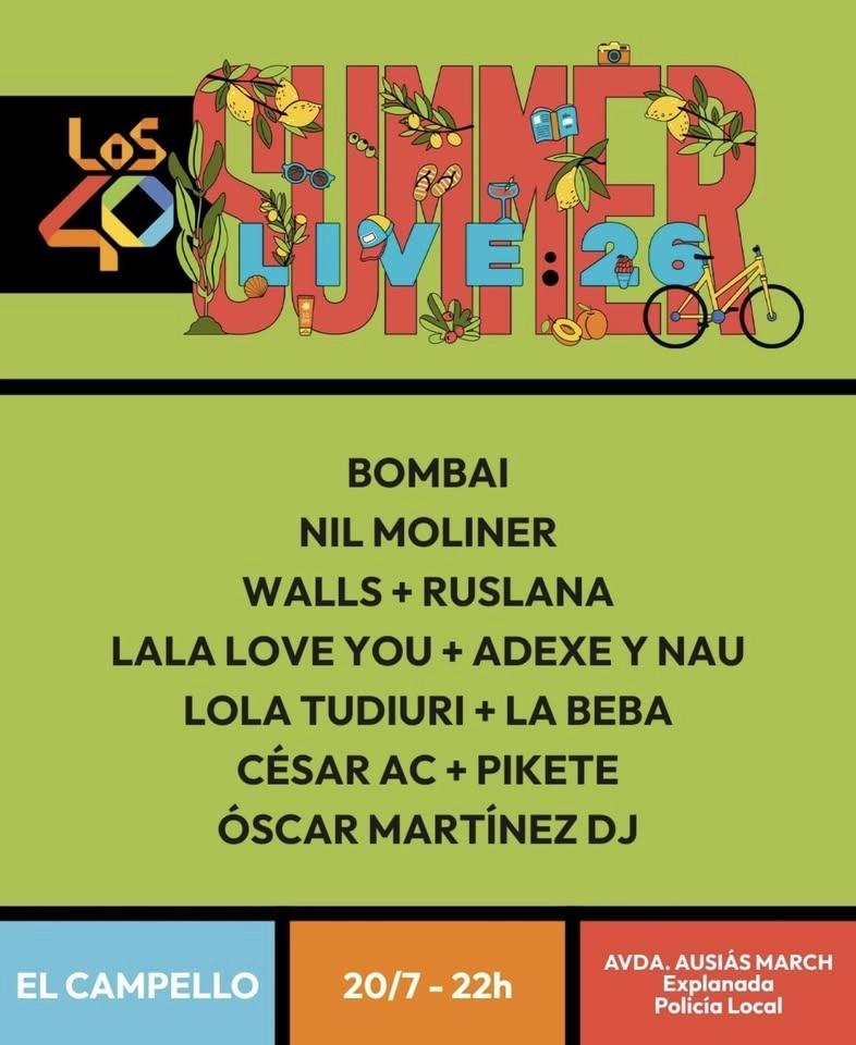 Los 40 Summer Live 2026