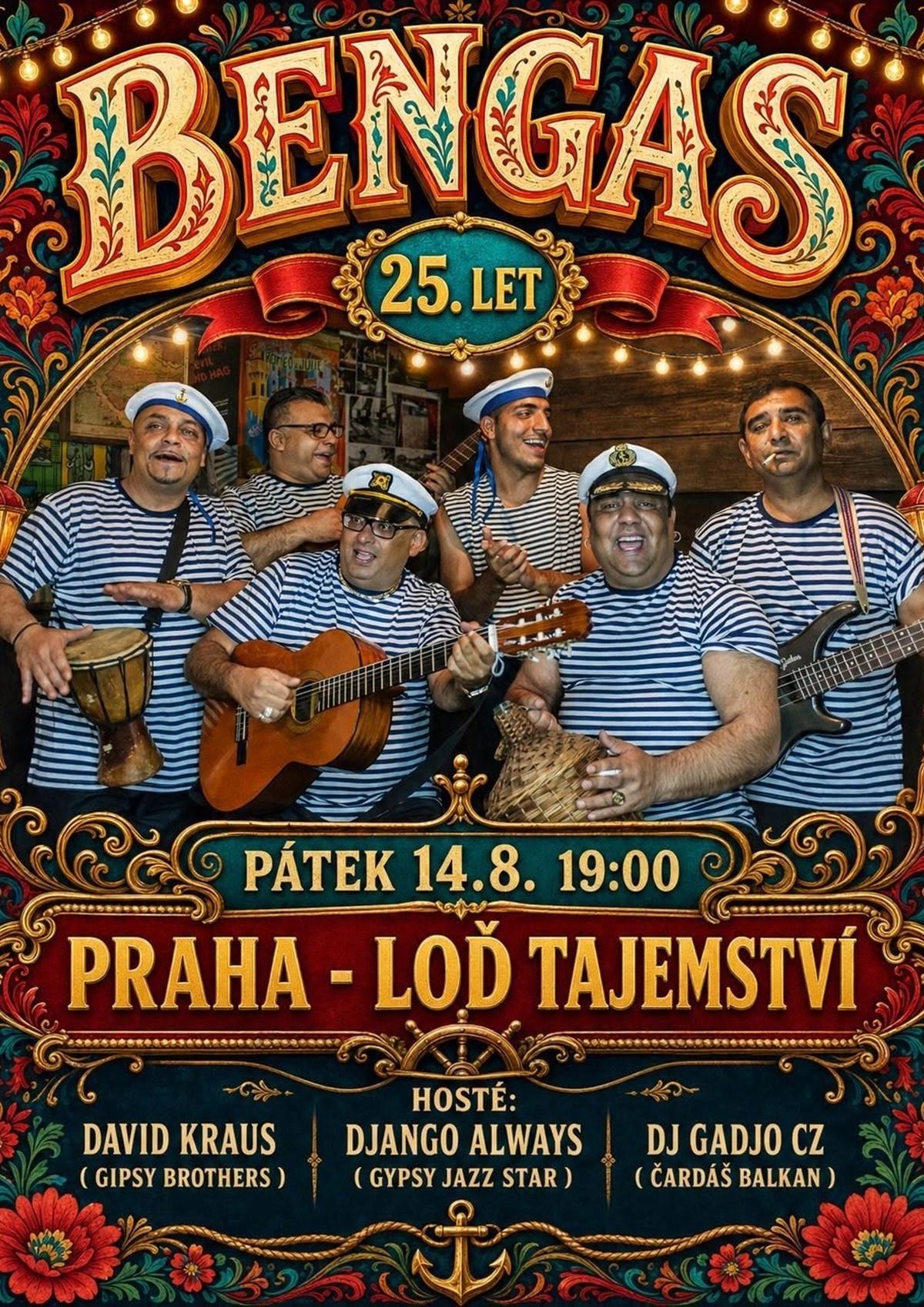 BENGAS 25. let na scéně !