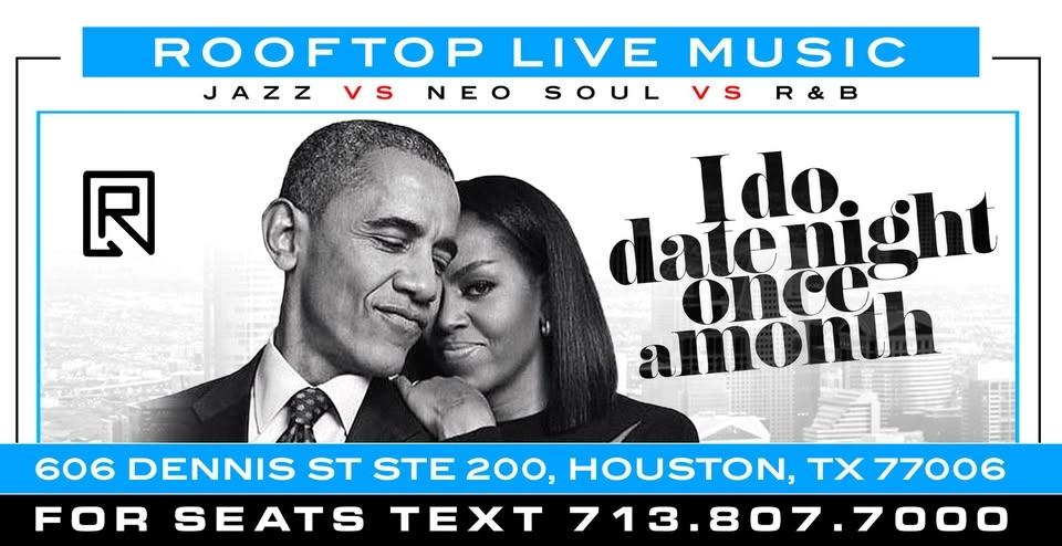 ROOFTOP LIVE MUSIC - R&B FRIDAYS @ RESET - TEXT 713.807.7000