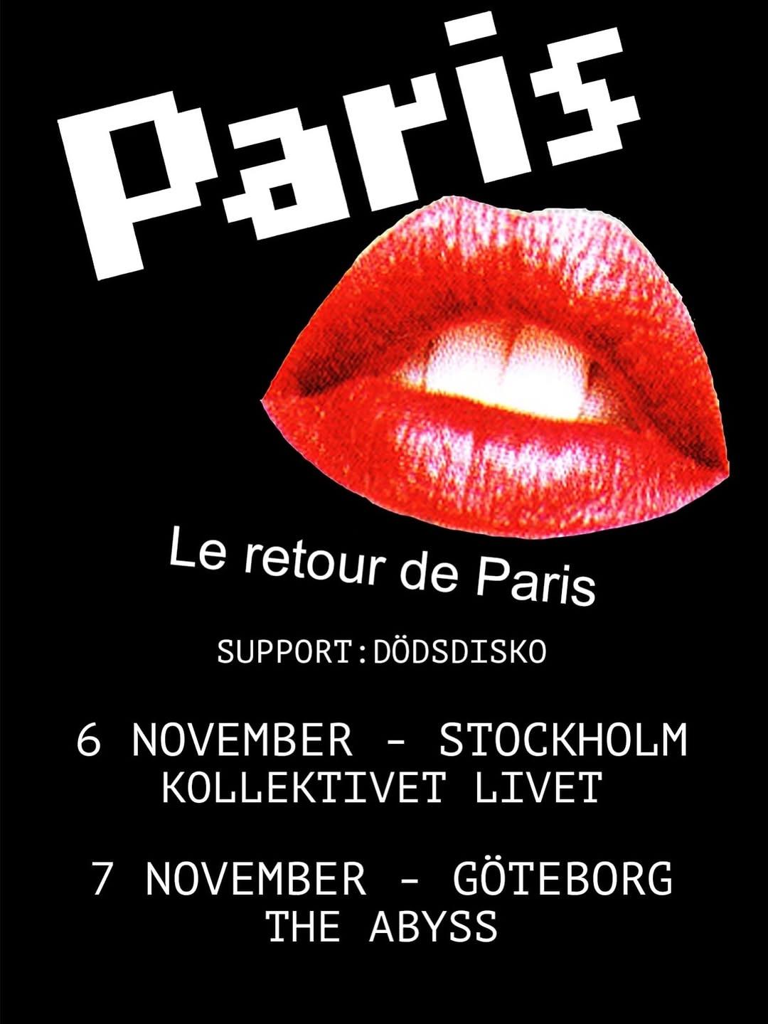 Paris – Le retour de Paris (Stockholm)