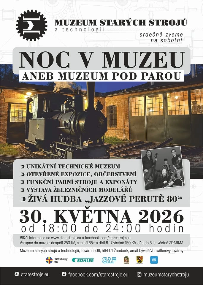 NOC V MUZEU aneb MUZEUM POD PAROU