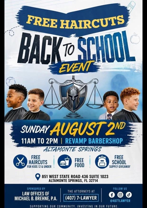 Back to School Event