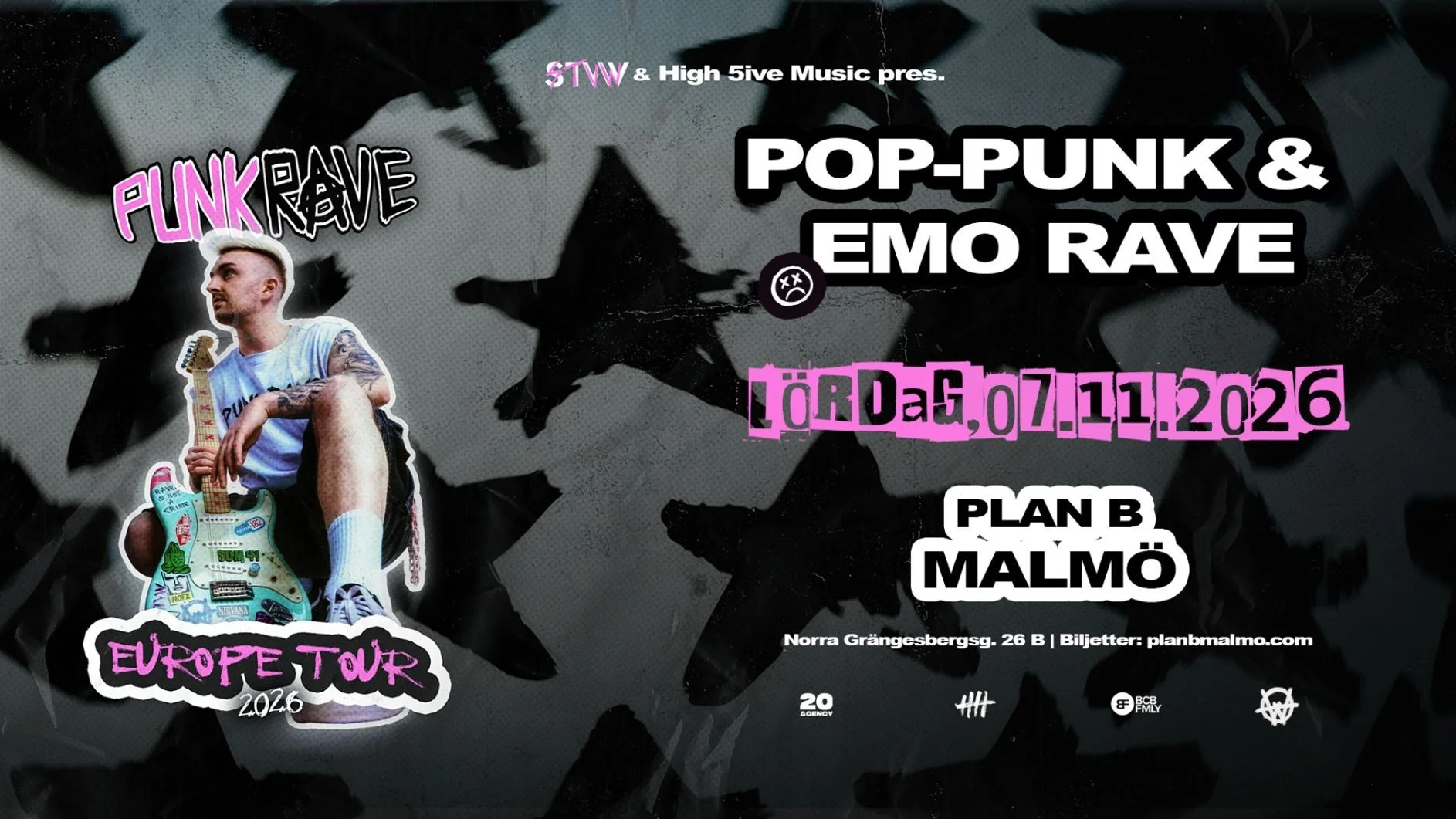 STVW Punk Rave - Europe tour 2026