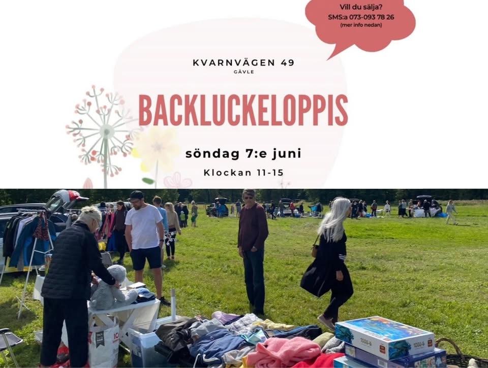 Bakluckeloppis på Kvarnvägen 49