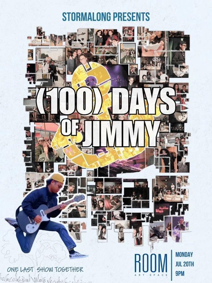 100 Days of Jimmy at Room New Cairo