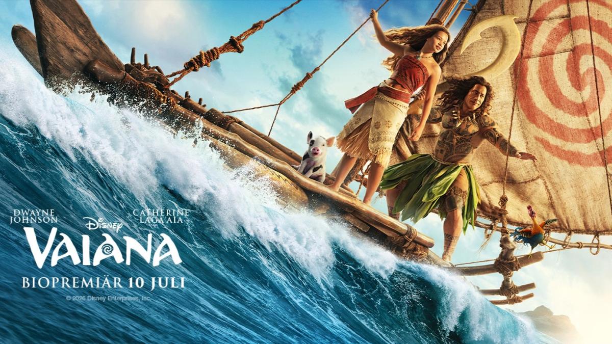 Vaiana (Tal: Svenska (dubbat)) (Text: Svenska)