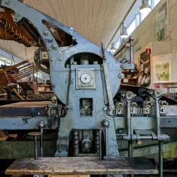 Snällpressen från 1897 fortsätter att trycka på söndag!