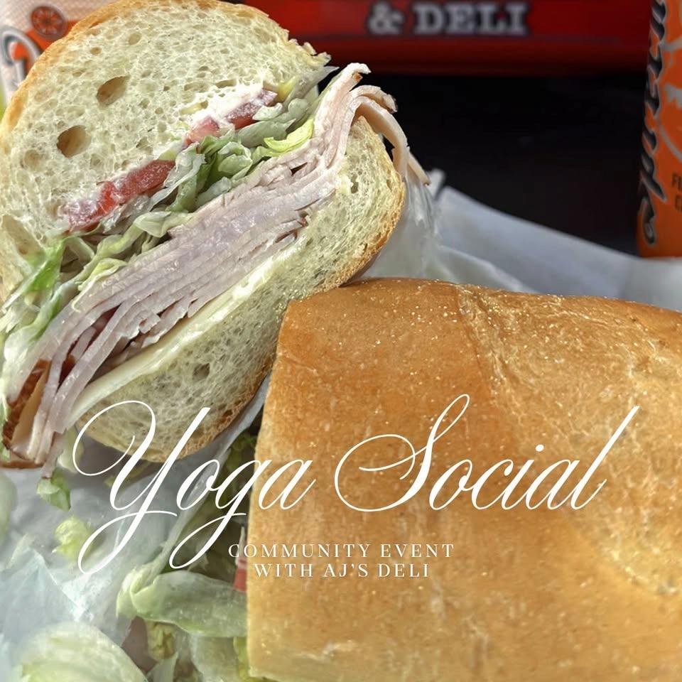 Yoga Social with AJ’s Deli