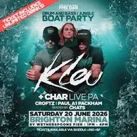 FME HOUSE (D&B) Boat Party with headliners Kleu Brighton
