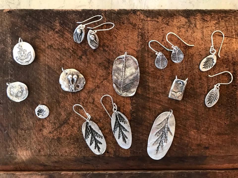 Botanical Jewelry in Precious Metal Clay - September 18 & 25