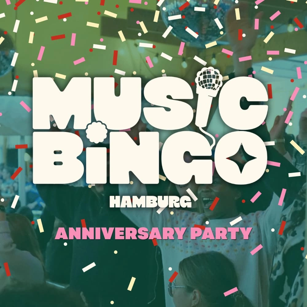 Music Bingo 1 YEAR ANNIVERSARY 🎵🎤🪩🎉