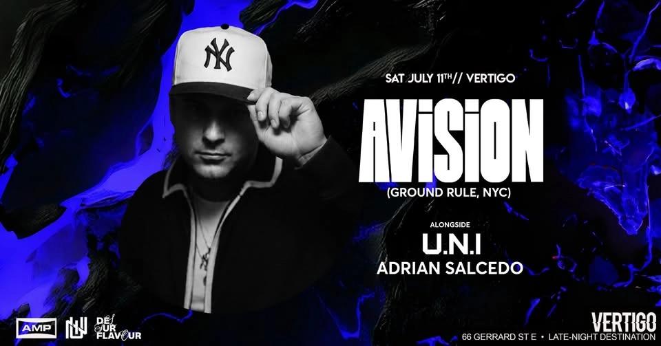 Vertigo ββ AVISION < Sat July 11th >