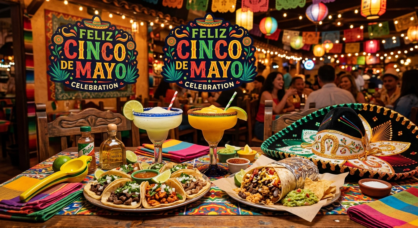 🎉Cinco De Mayo 🌮 Dinner & Drinks 🍻@Chapala