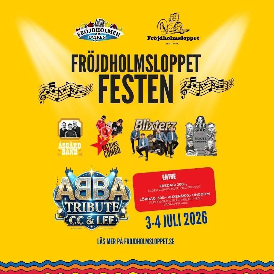 Fröjdholmsloppet FESTEN 2026