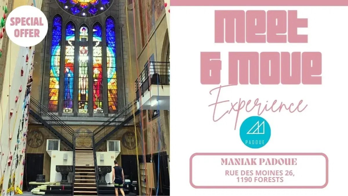 🧗♂️ Meet & Move x Maniak Padoue – Session Escalade 💪✨