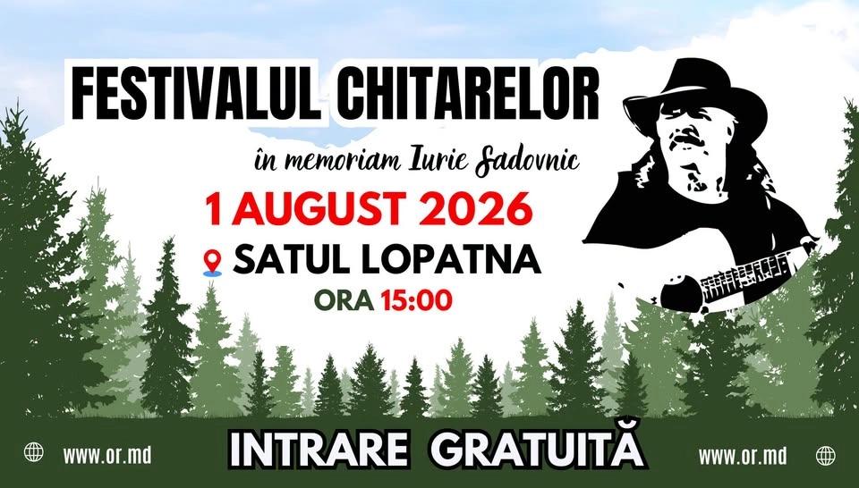 Festivalul Chitarelor, in memoriam Iurie Sadovnic Orheianu”