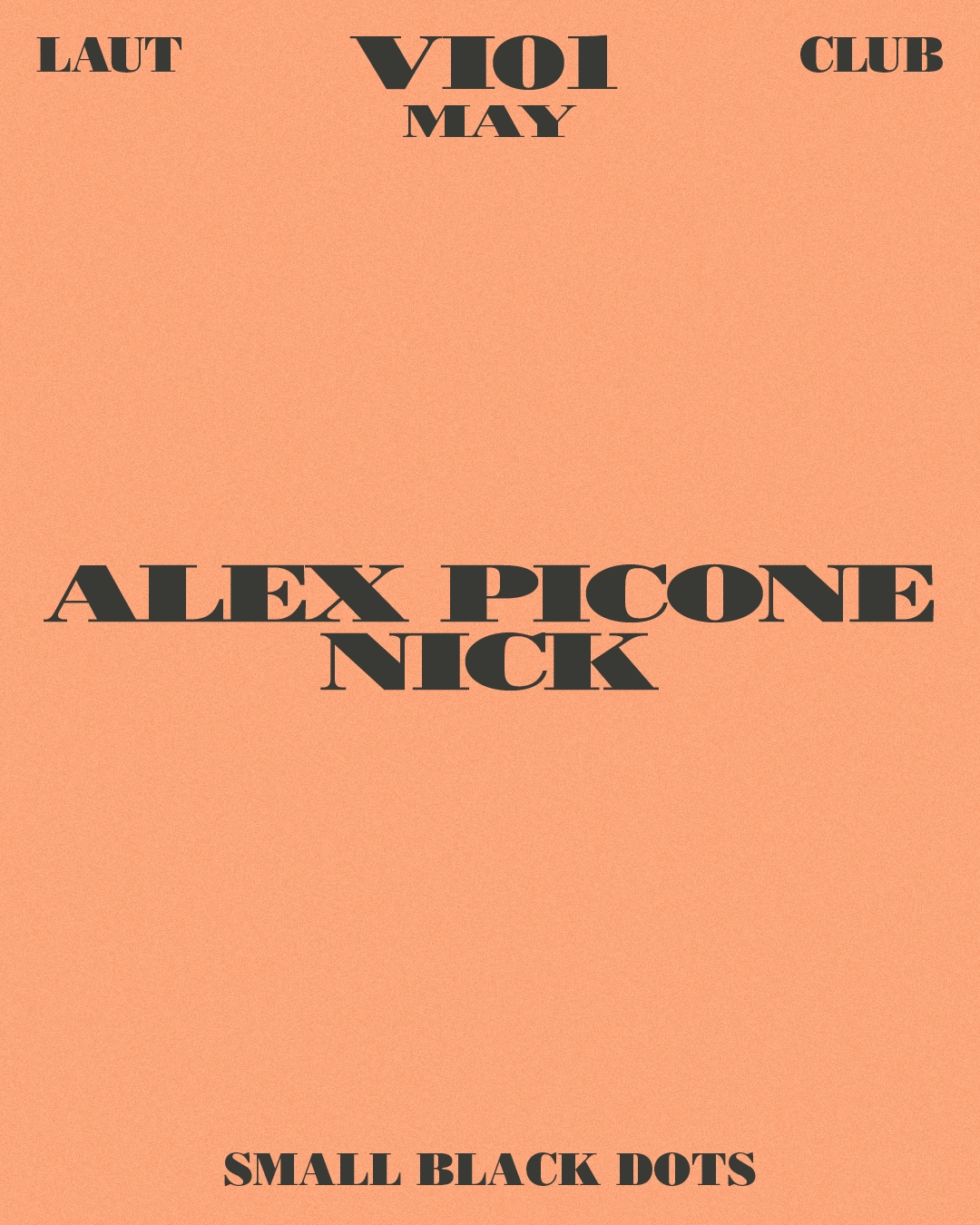 Small Black Dots: Alex Picone + Nick
