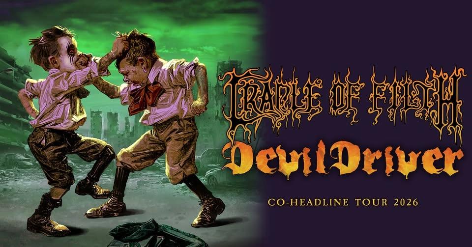 Cradle of Filth + Devil Driver 2026 | Melbourne, Forum Melbourne
