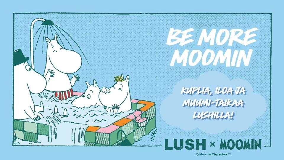 Lush x Moomin viikonloppu